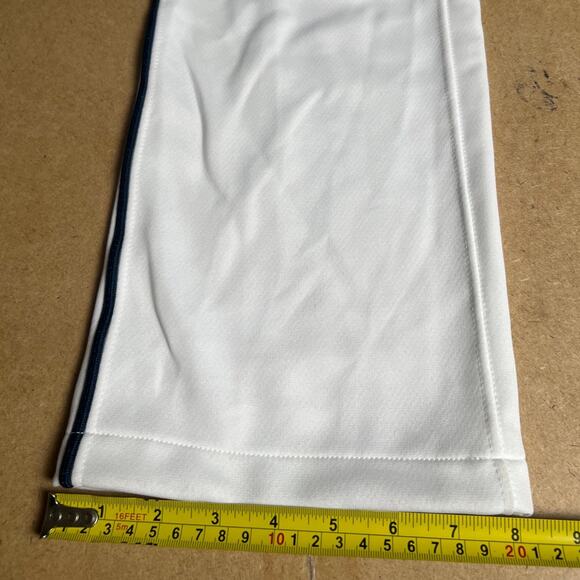 NWT Mizuno Adult BB White Pants S Baseball and Softball Opened Hemmed Bottom - Picture 5 of 7